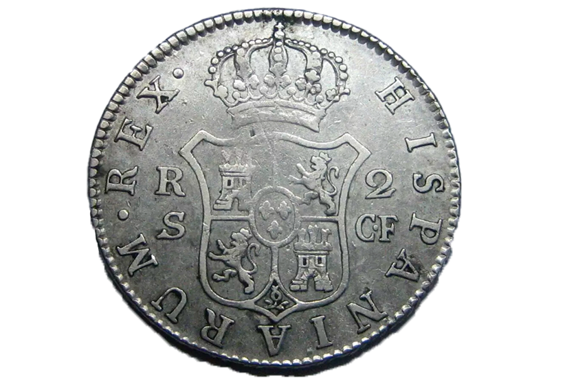 2 REALES CARLOS III REV