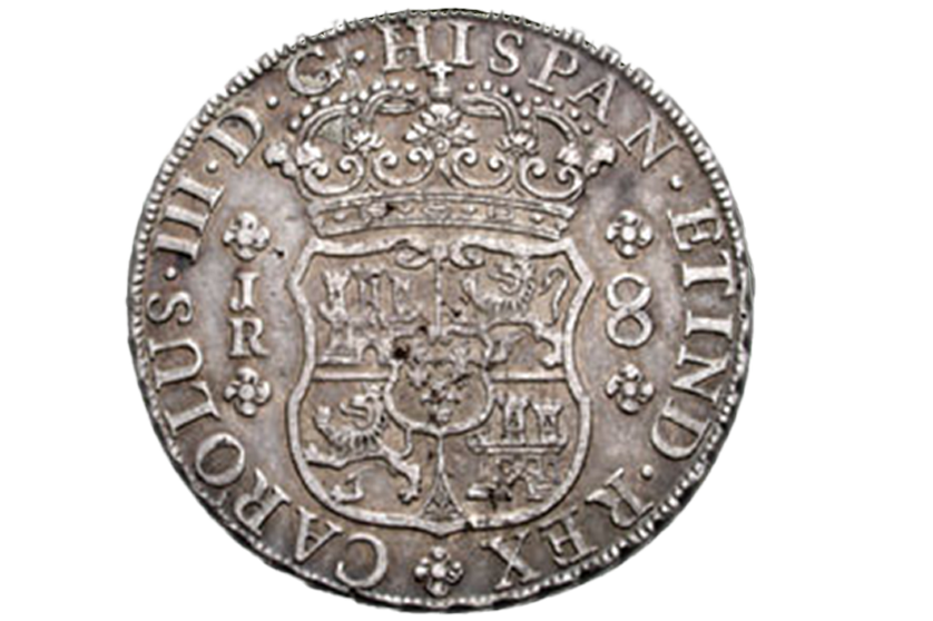 Potosì_8_reales_1768 COLUMNARIO